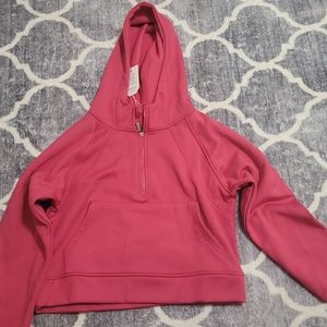 Womens Pink Zip Hoodie